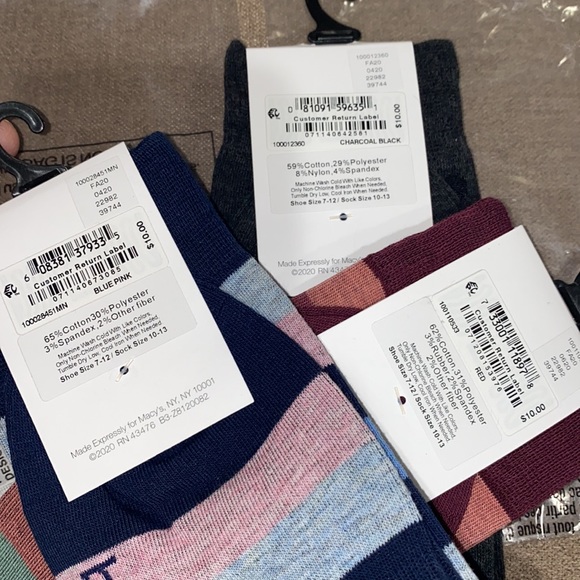 Mens 3pk Trouser socks - Picture 8 of 8